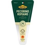 Pecorino-ost Pecorino Roma 8 mån 150 g Zeta.
