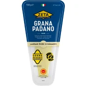 Grana Padano 12 m 150 g Zeta.