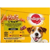Hundmat Adult i sås 100g 12-p Pedigree.