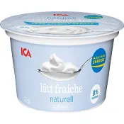 Creme Fraiche Lätt 8% 200ml ICA.
