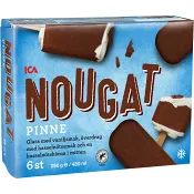 Nougatpinne 6-p 390g ICA.