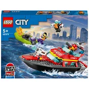LEGO City Brandräddningsbåt 60373.