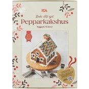Pepparkakshus byggsats 10 delar ICA.