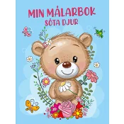 Min målarbok söta djur.