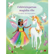 Enhörningarnas magiska rike: pysselbok med klistermärken.