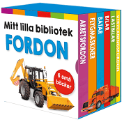 Mitt lilla bibliotek: Fordon 6 små böcker.