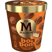 Glass Bonbon salted caramel &amp; almond 204 Milliliter Magnum.