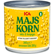 Majskorn 340g ICA.