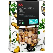 Blåmusselkött Fryst 200g ICA.