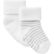 Babysocka Oslo 2p Vit 19/21 ICA I love eco.