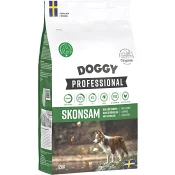 Hundfoder Skonsam Lamm &amp; Ris 12kg Doggy Professional.