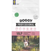 Hundmat Valp Lax &amp; Ris 7.5kg Doggy Professional.