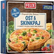 Ost &amp; Skinkpaj XL Fryst 300g Felix.
