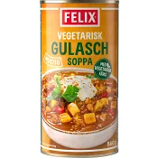 Vegetarisk Gulaschsoppa 560g Felix.