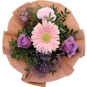 Bukett Morsdag kompakt 35cm.