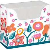Servettbox Vibrant Bloom 75st Duni.
