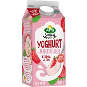Yoghurt Familjefavoriter Jordgubb 1500g Arla®.