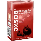 Pastasås med vitlök 500g ICA Basic.