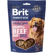 Hundsnacks Biff med Äpple 180g Brit Premium.