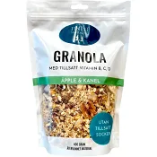 Granola Äpple &amp; Kanel 400g Finest Seasoning.