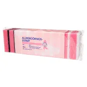 Allrengöringssvamp 10-p Rosa Bandet ICA.
