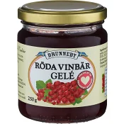 Rödavinbärsgele 250g Brunneby.