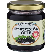 Svartvinbärsgele 250g Brunneby.