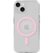 Skal iPhone 15/14/13 Rosa Transp.