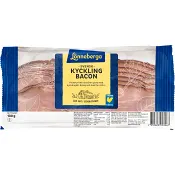 Kycklingbacon Skivad 94% Kötthalt 100g Lönneberga.