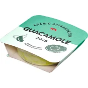 Guacamole Färsk Krämig Avokadoröra 200g ICA.