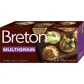 Kex Multigrain 115g Breton.