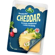 Cheddar ost skivad 150g Arla.
