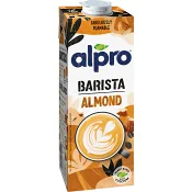 Mandeldryck Barista Vegansk 1l Alpro.