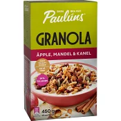Granola Kanel mandel &amp; äpple 450g Paulúns.