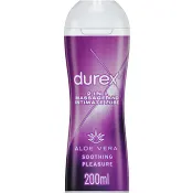 Massage&amp;Intimgel 2in1 Aloe vera 200ml Durex.