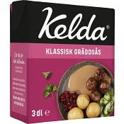 Gräddsås Klassisk 3dl Kelda.