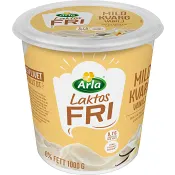 Kvarg Vanilj Mild Laktosfri 0,2% 1000g Arla®.