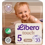 Blöjor Touch Strl 5 9-14kg 33-p Libero.