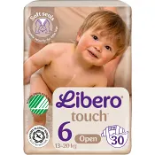 Blöjor Touch Strl 6 13-20kg 30-p Libero.