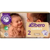 Blöjor Comfort Strl 2 3-6kg 47-p Libero.