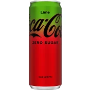 Läsk Cola Lime Zero 33cl Coca-Cola.