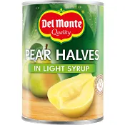 Päronhalvor i sockerlag 420g Del Monte.
