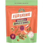 Granola äpple kanel 375g Färsking.
