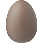 Keramikägg 6cm brun Nordic Season.