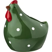 Höna 10,5cm grön Nordic Season.