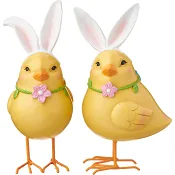 Kyckling med kaninöron 15cm.