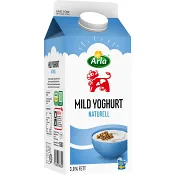 Yoghurt Mild Naturell 3% 1500g Arla Ko®.