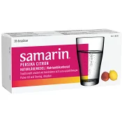 Naturläkemedel Fruktsalt Persika &amp; Citron 18-p Samarin.