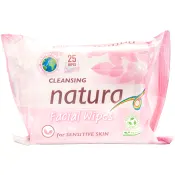 Våtservett Facial Wipes Sensitive 25-p NATURA.