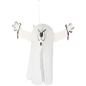 Spöke Hängande Vit 11x23cm Festive.